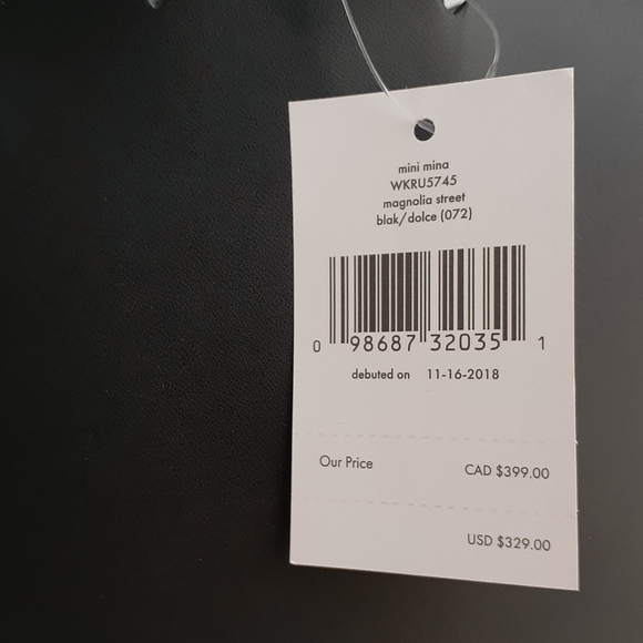 Kate Spade Mini Mina Black Purse NWT - Picture 5 of 8